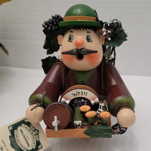 holz knoddl by Kathe Wohlfahrt Roving German Wine Merchant Only Top Decorate